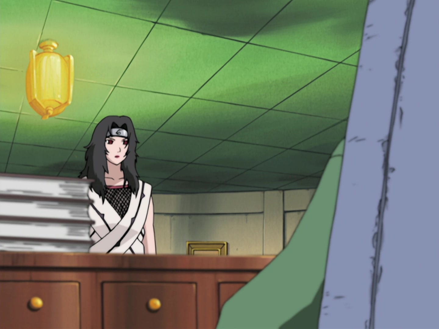 Naruto Ep 203: Kurenai's Decision, Squad 8 Left Behind @ 06:36