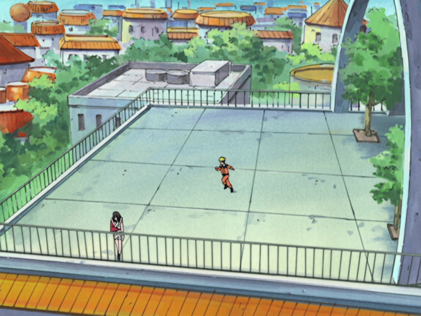 Naruto Ep 203: Kurenai's Decision, Squad 8 Left Behind @ 09:41