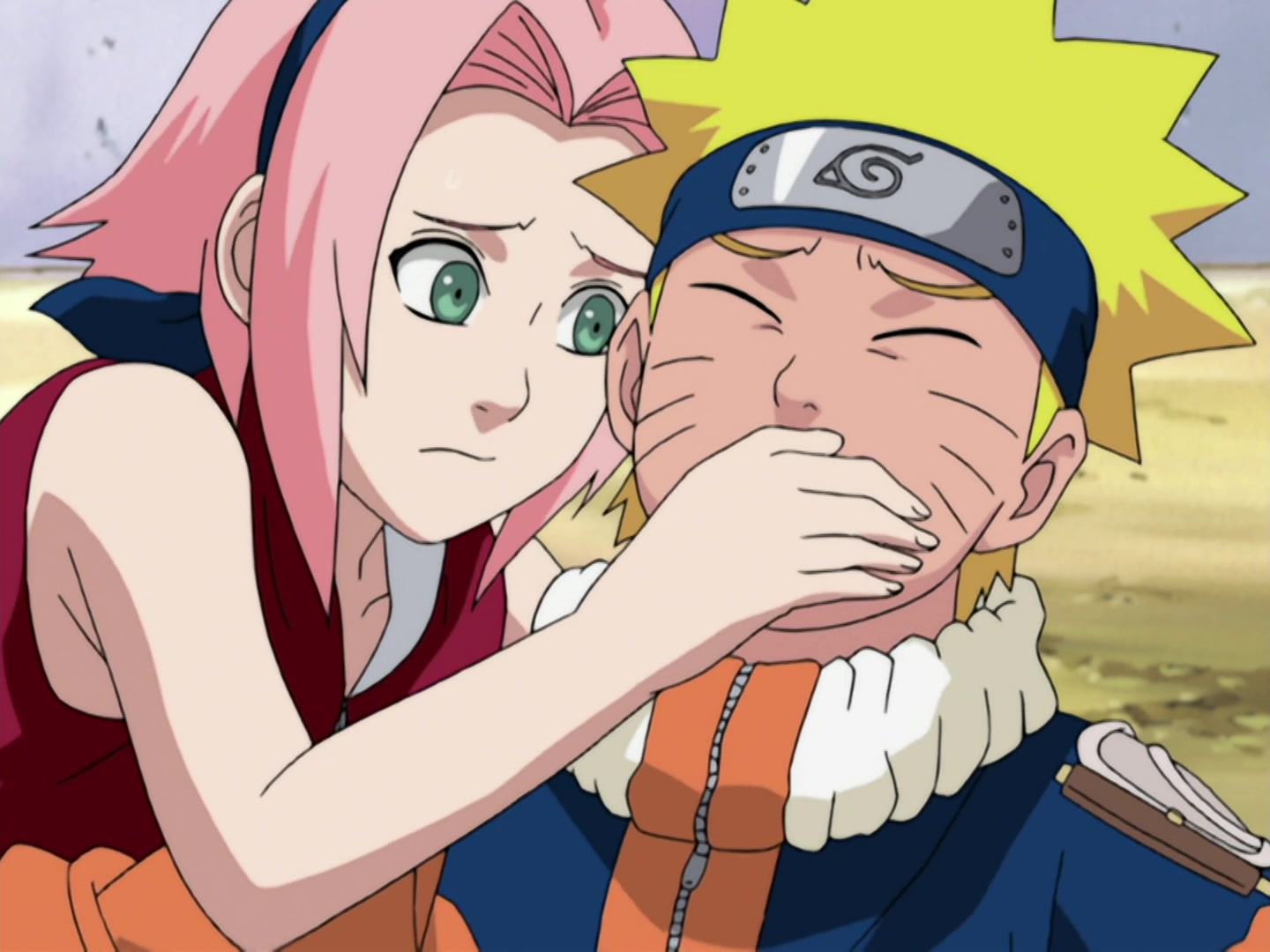 Naruto Ep 203: Kurenai's Decision, Squad 8 Left Behind @ 11:29