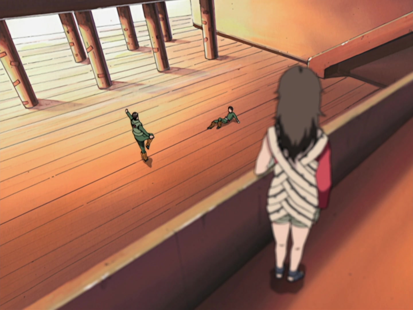 Naruto Ep 203: Kurenai's Decision, Squad 8 Left Behind @ 13:16