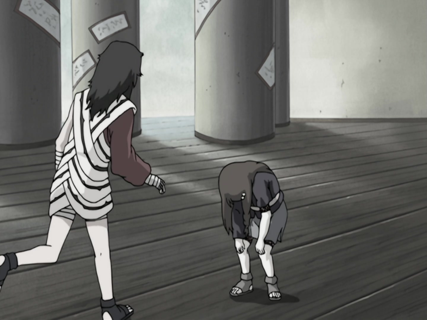Naruto Ep 203: Kurenai's Decision, Squad 8 Left Behind @ 15:03