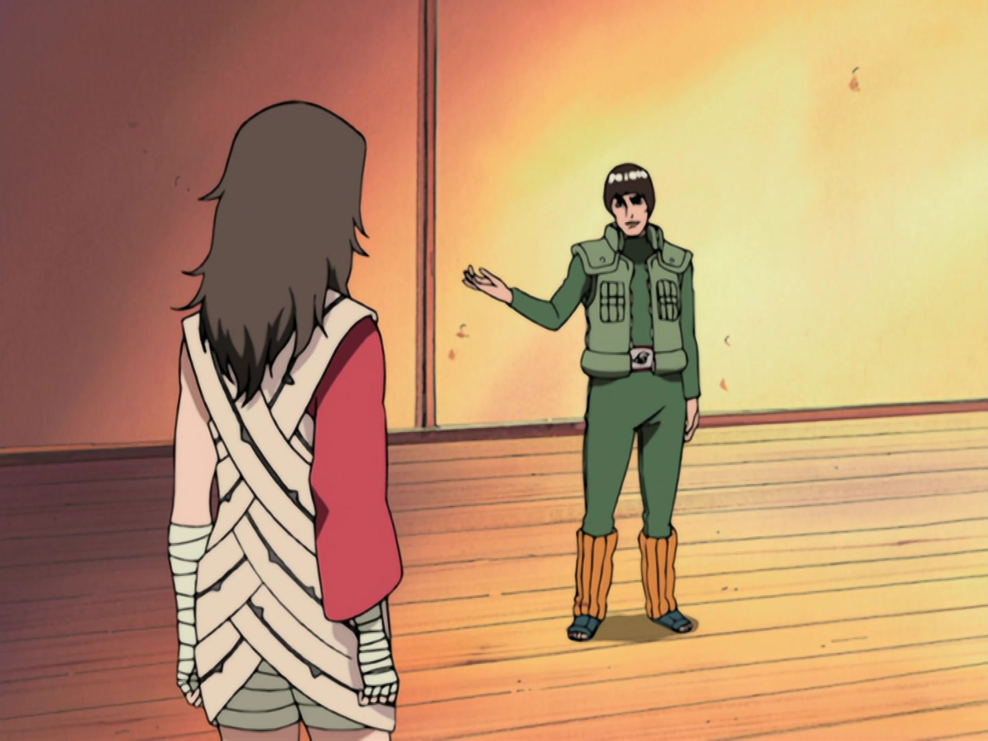 Naruto Ep 203: Kurenai's Decision, Squad 8 Left Behind @ 16:29
