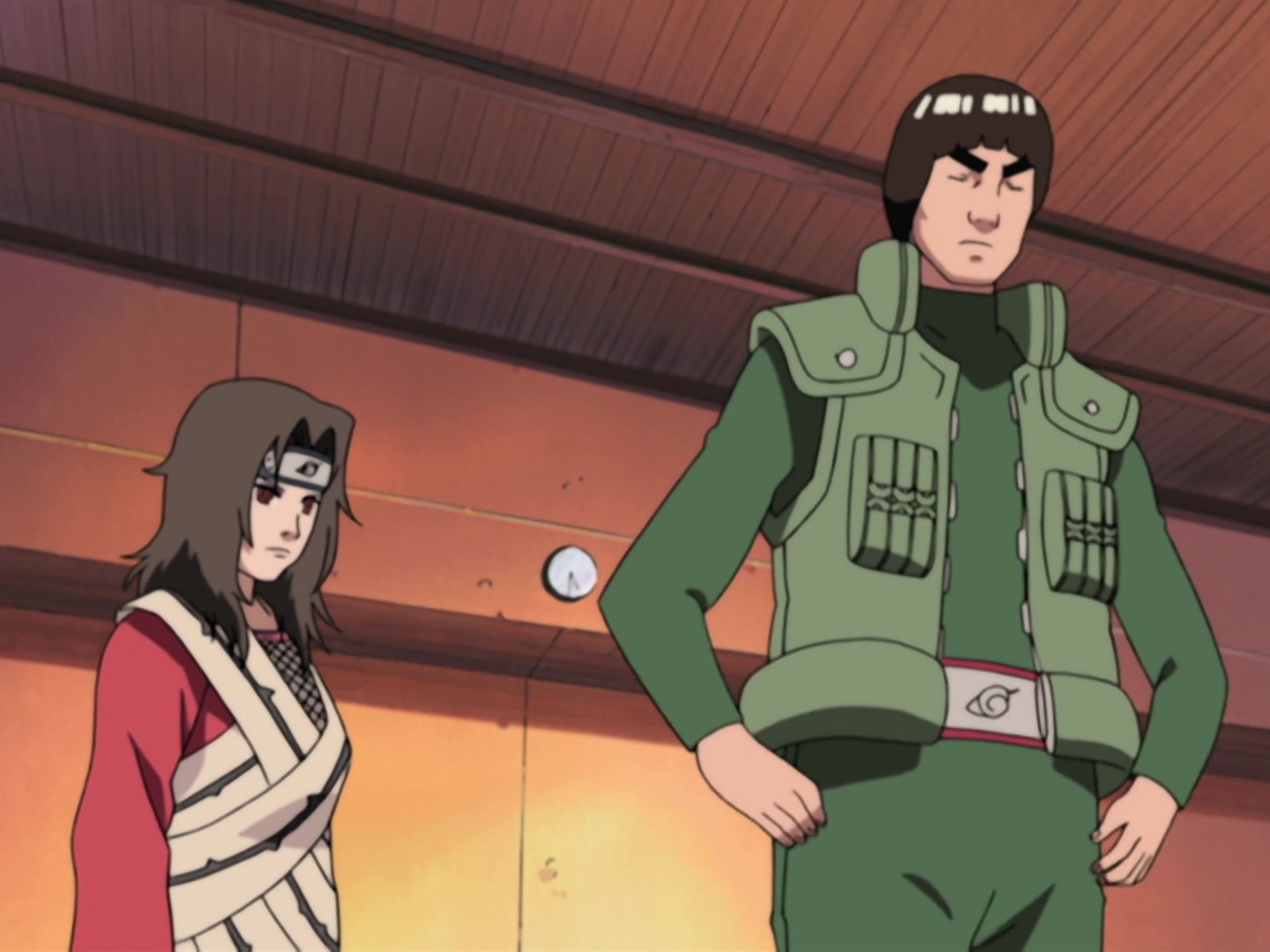 Naruto Ep 203: Kurenai's Decision, Squad 8 Left Behind @ 16:50