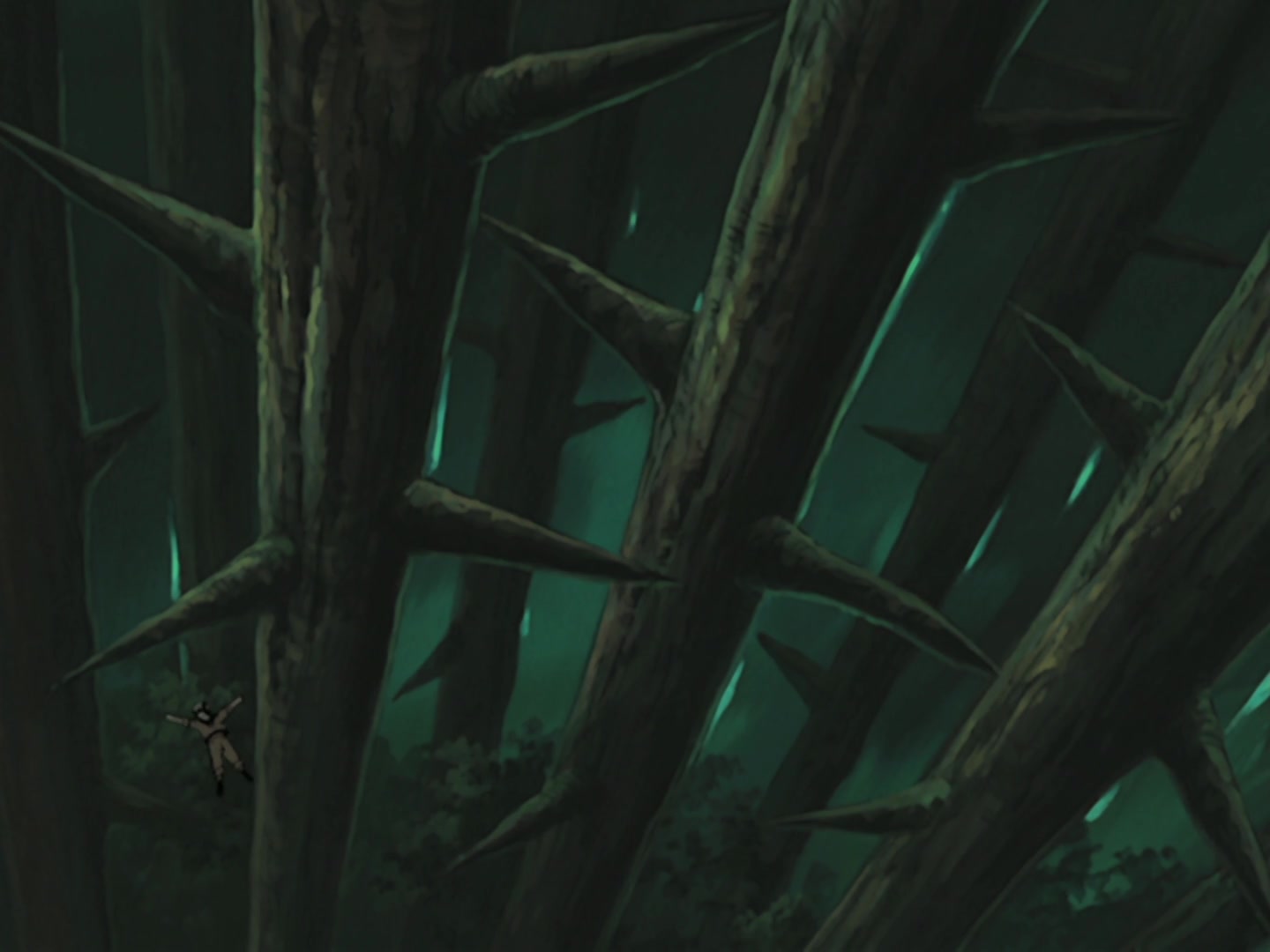 Naruto Ep 203: Kurenai's Decision, Squad 8 Left Behind @ 17:33