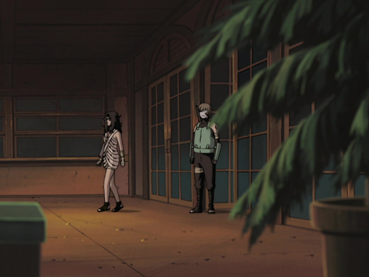 Naruto Ep 203: Kurenai's Decision, Squad 8 Left Behind @ 18:51