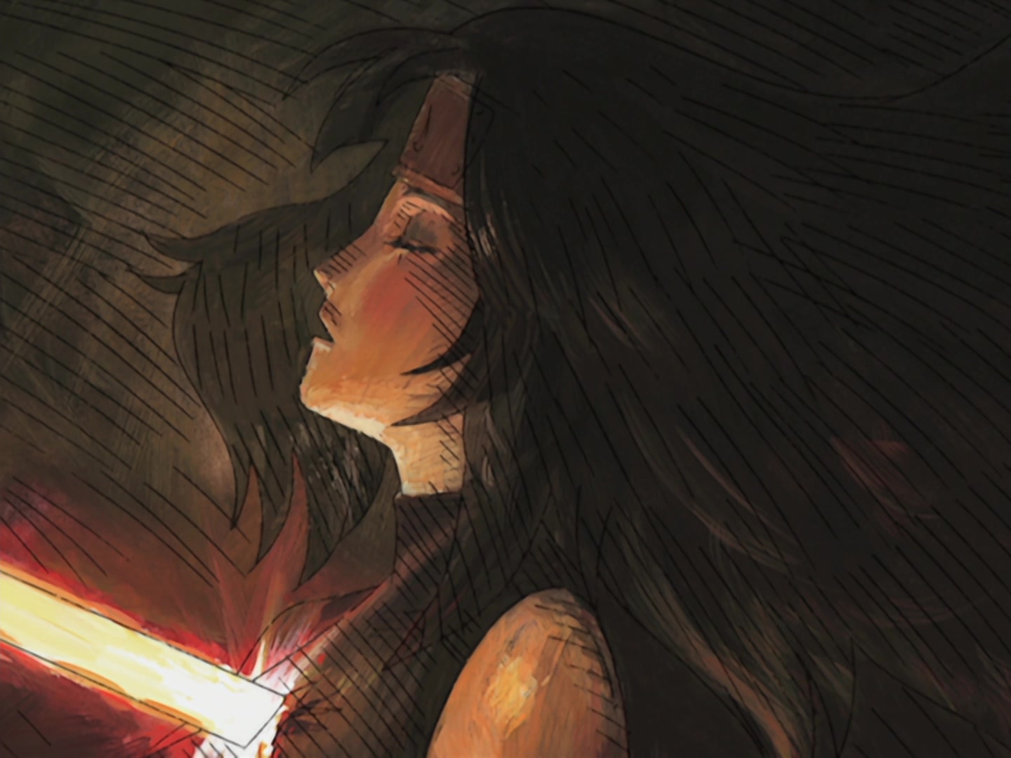 Naruto Ep 203: Kurenai's Decision, Squad 8 Left Behind @ 19:49