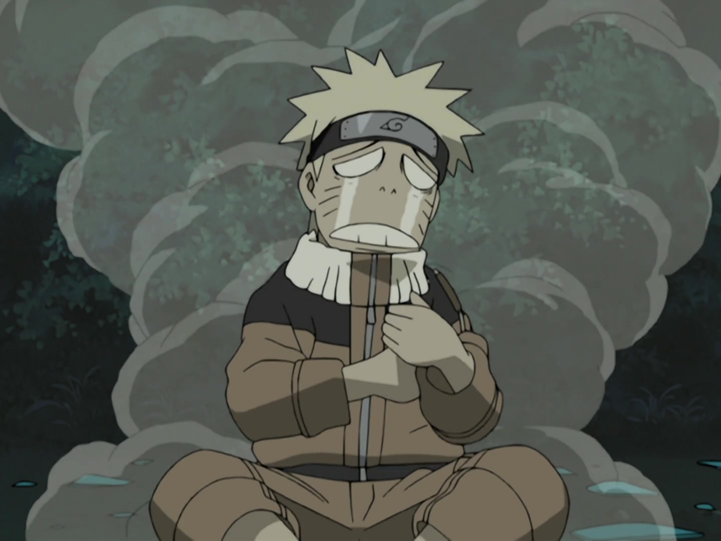 Naruto Ep 203: Kurenai's Decision, Squad 8 Left Behind @ 20:24