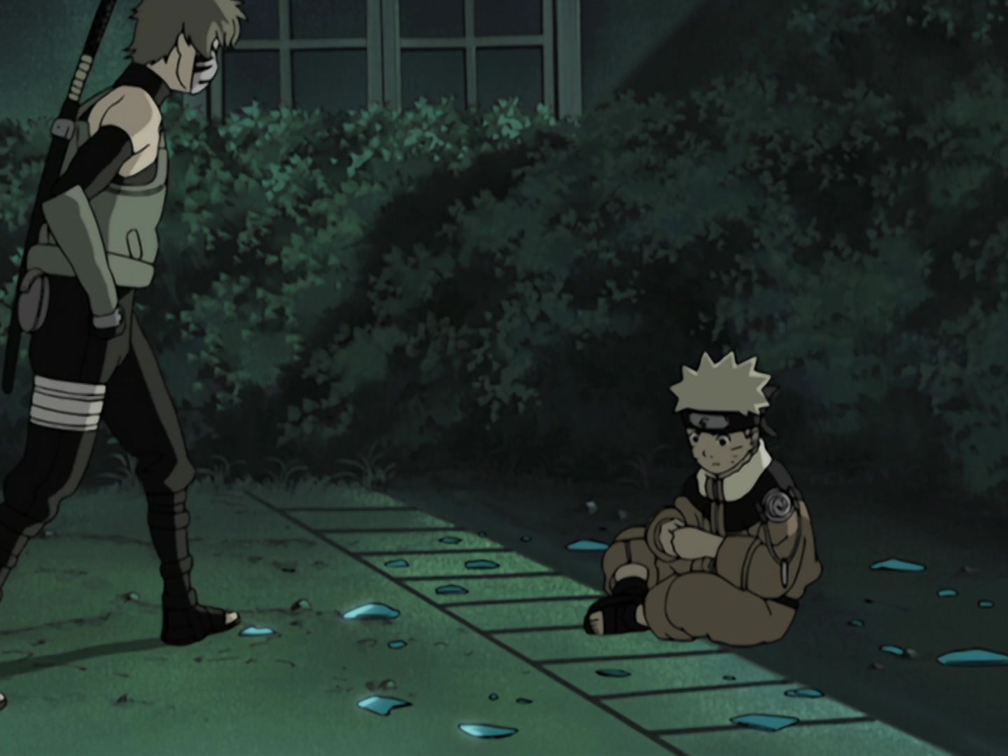 Naruto Ep 203: Kurenai's Decision, Squad 8 Left Behind @ 20:31