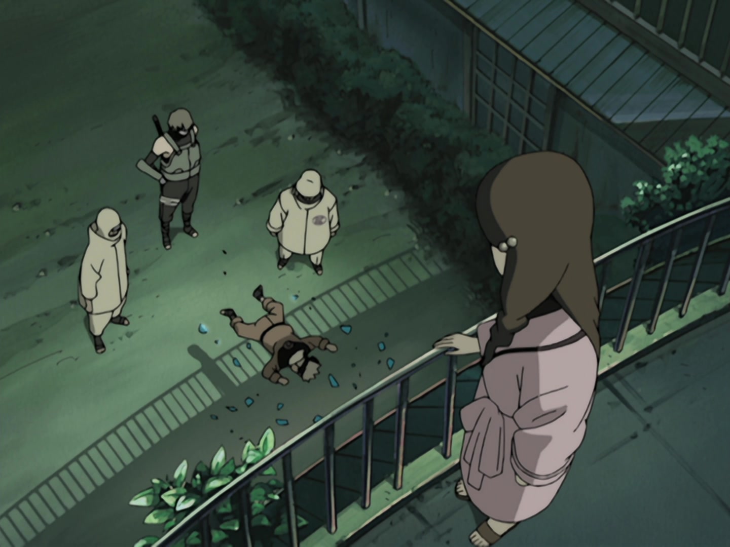Naruto Ep 203: Kurenai's Decision, Squad 8 Left Behind @ 21:07