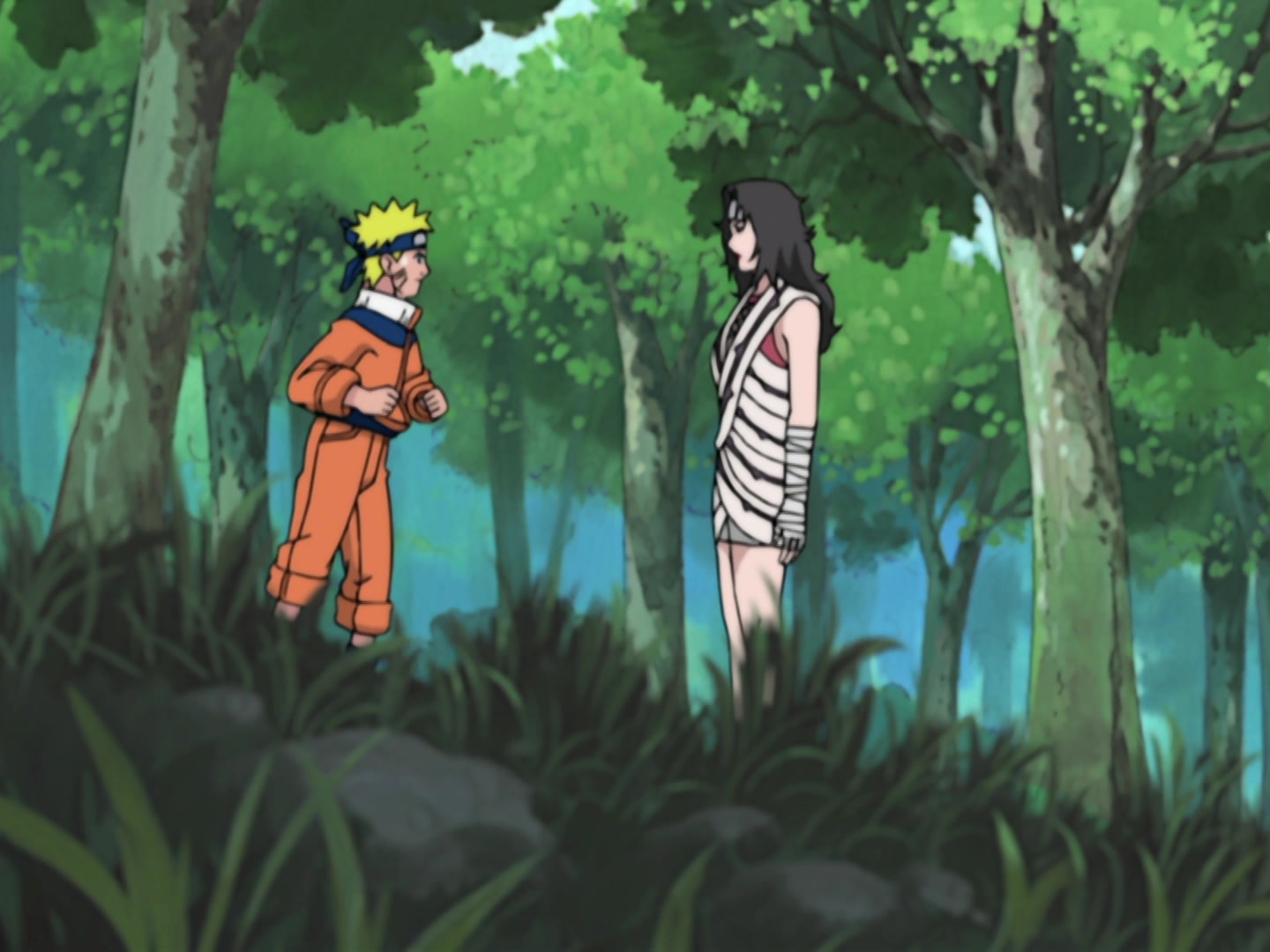 Naruto Ep 204: Yakumo's Sealed Ability @ 06:43