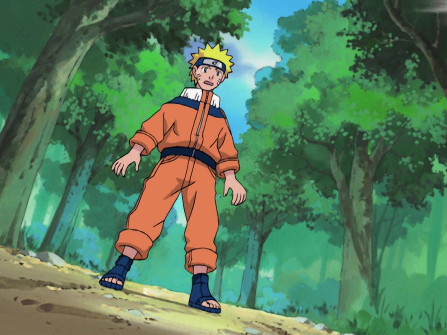 Naruto Ep 204: Yakumo's Sealed Ability @ 08:30