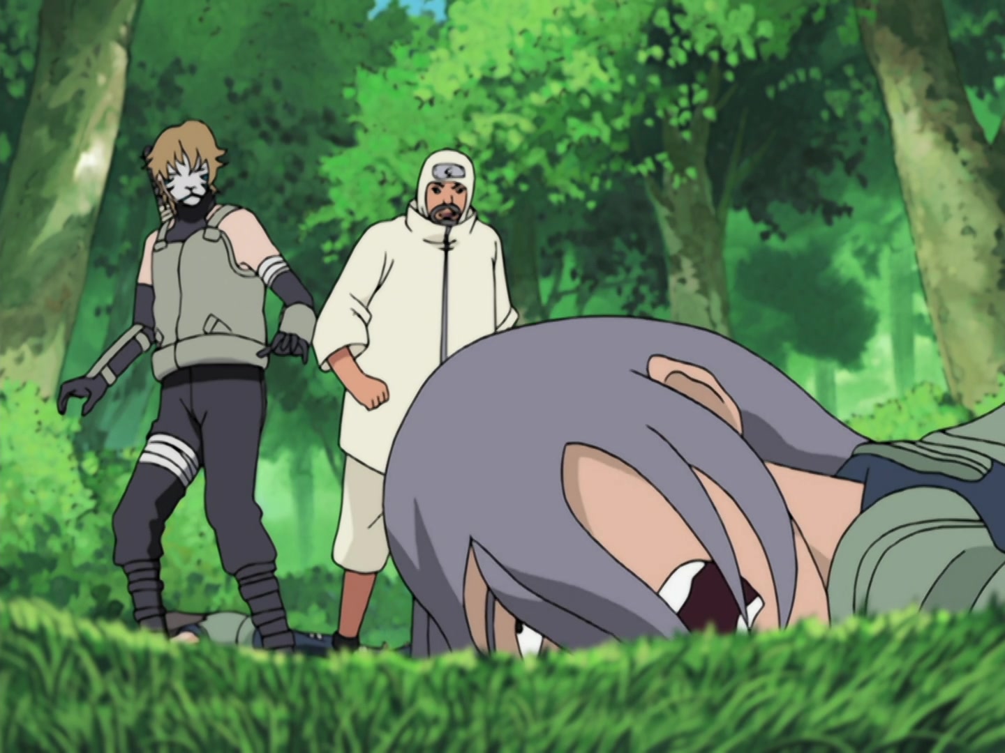 Naruto Ep 204: Yakumo's Sealed Ability @ 09:27