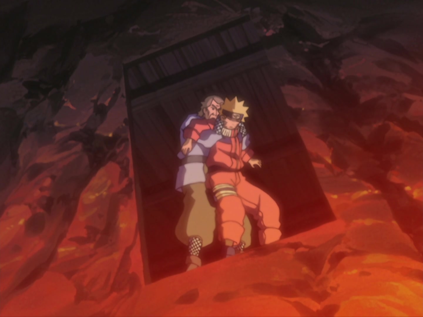 Naruto Ep 206: Genjutsu or Reality @ 14:56