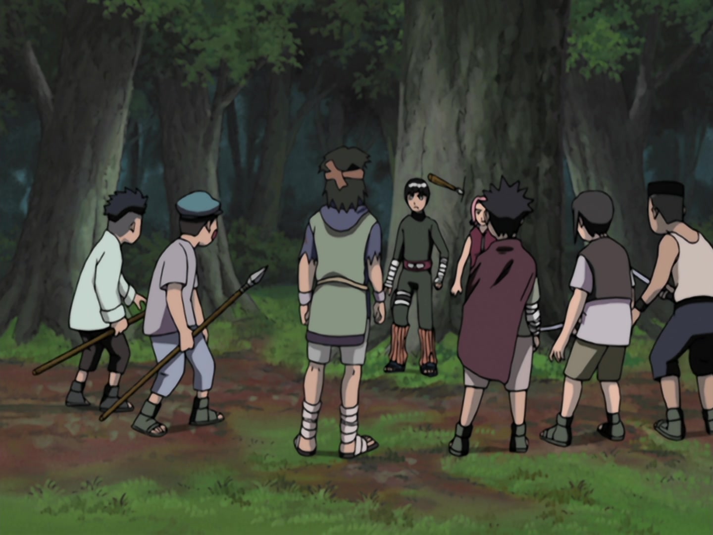 Naruto Ep 211: Memory of Flames @ 12:26