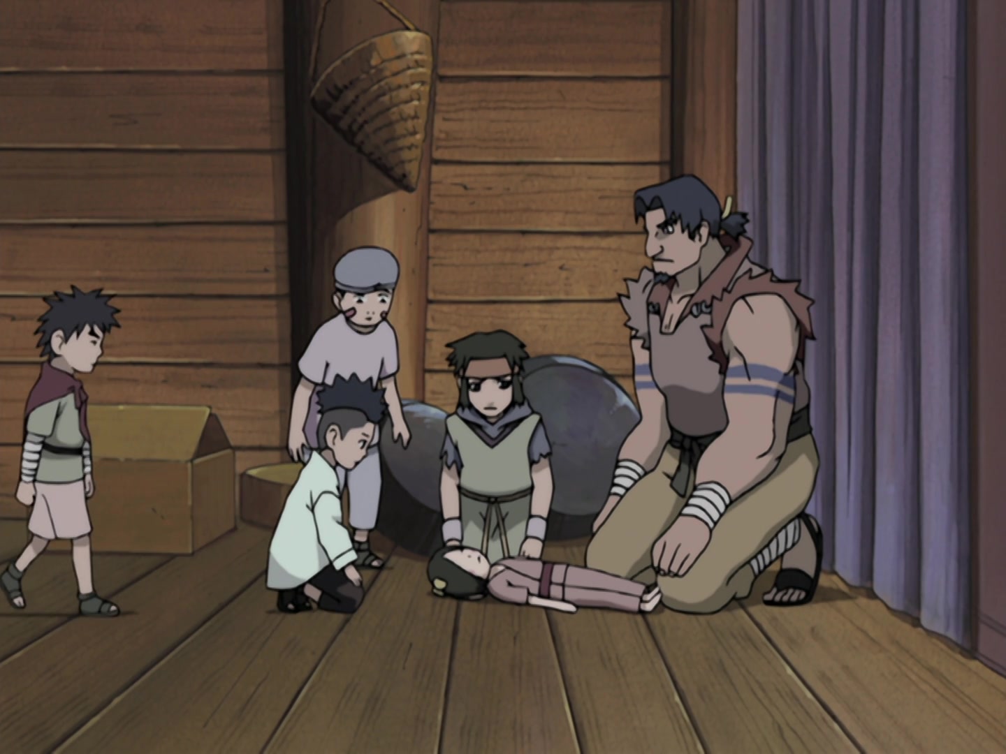Naruto Ep 211: Memory of Flames @ 13:30
