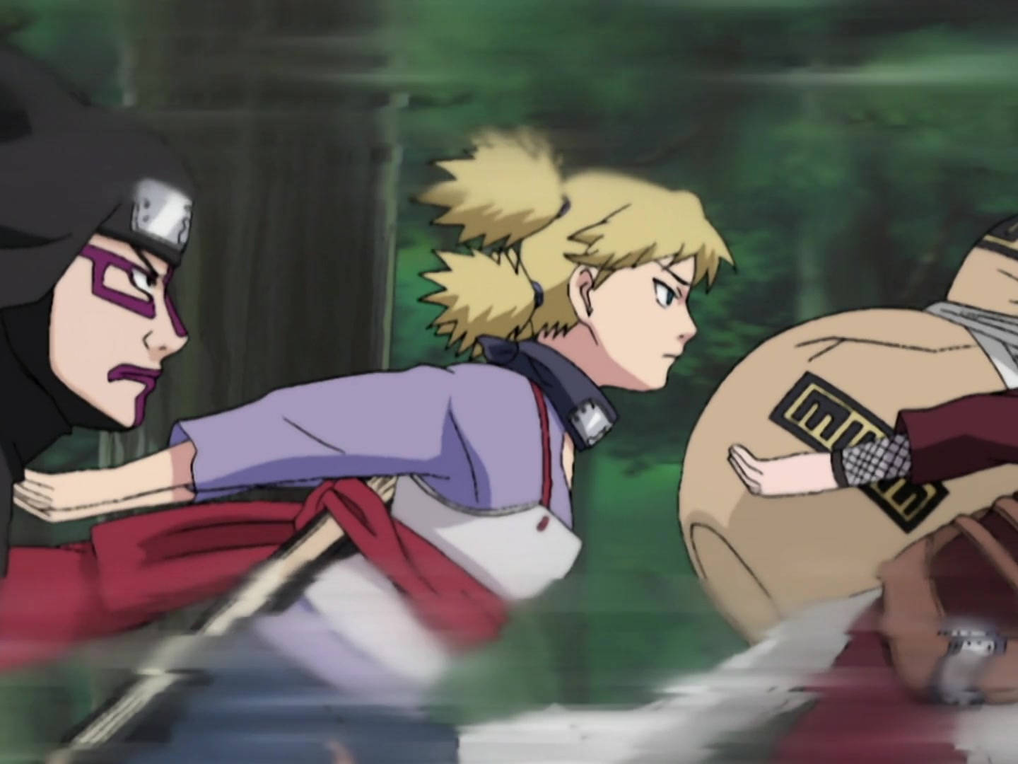 Naruto Ep 217: Sand Alliance with the Leaf Shinobi @ 05:57