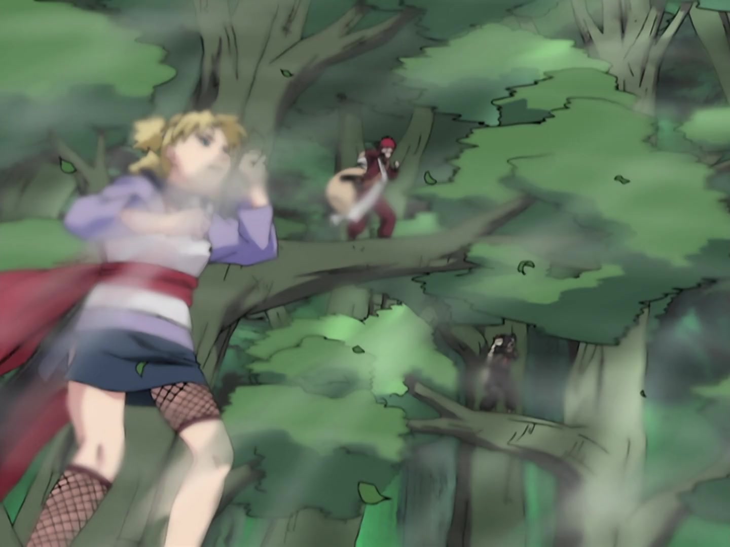 Naruto Ep 217: Sand Alliance with the Leaf Shinobi @ 06:26