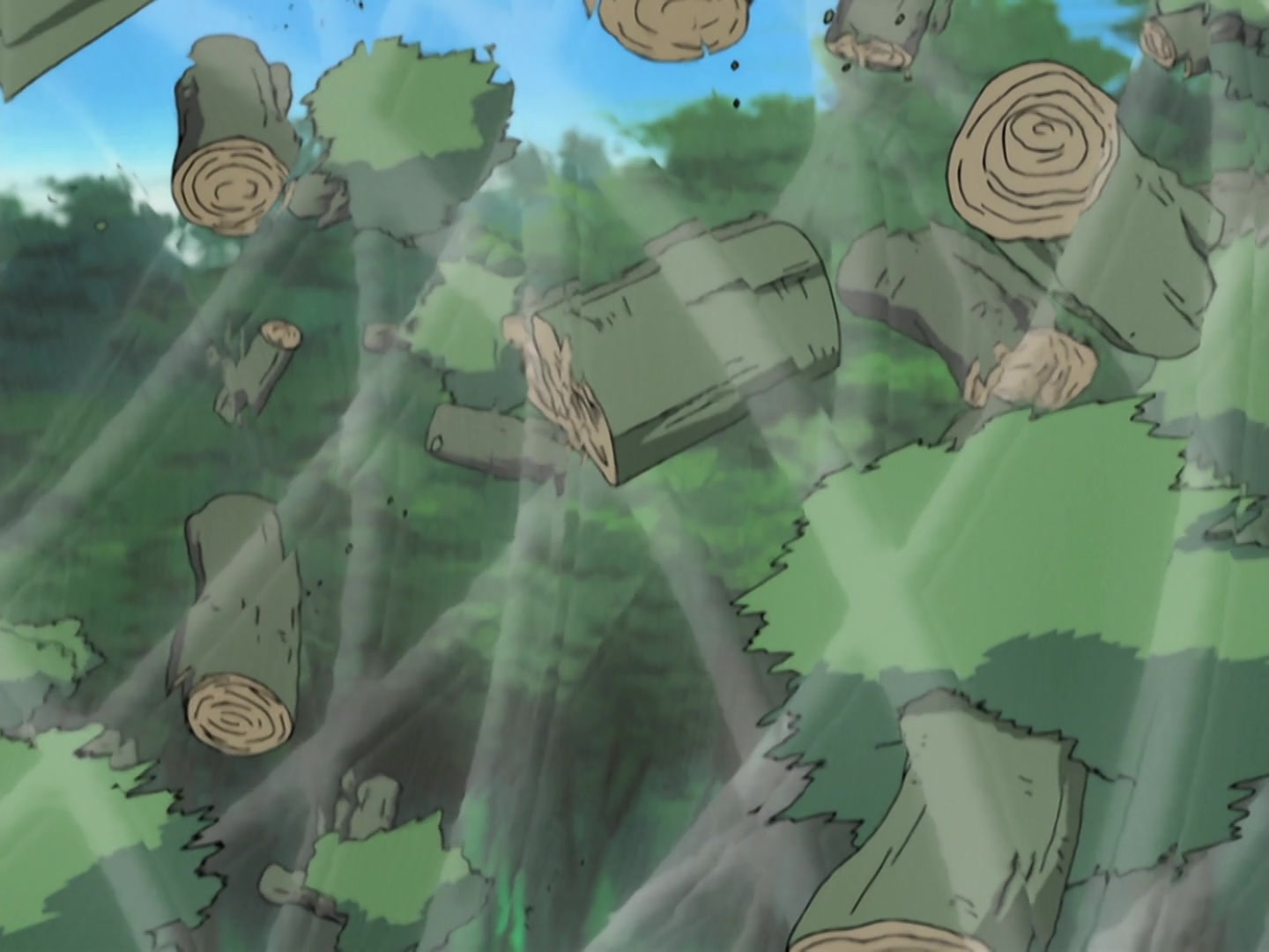 Naruto Ep 217: Sand Alliance with the Leaf Shinobi @ 06:43