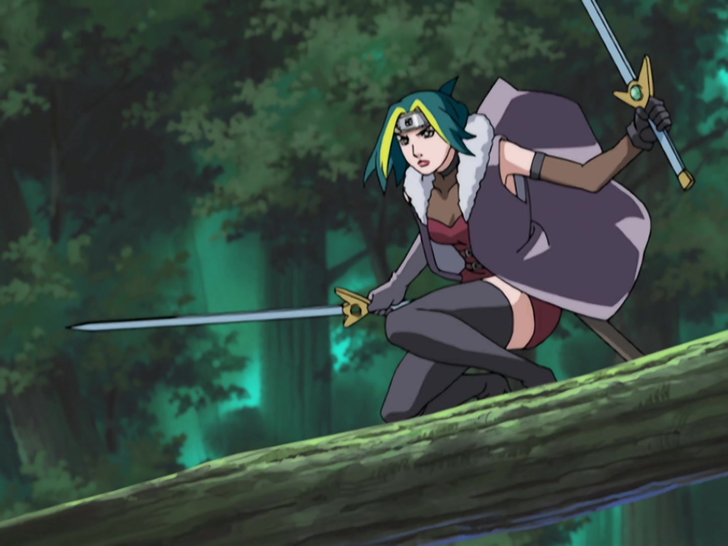 Naruto Ep 217: Sand Alliance with the Leaf Shinobi @ 07:45