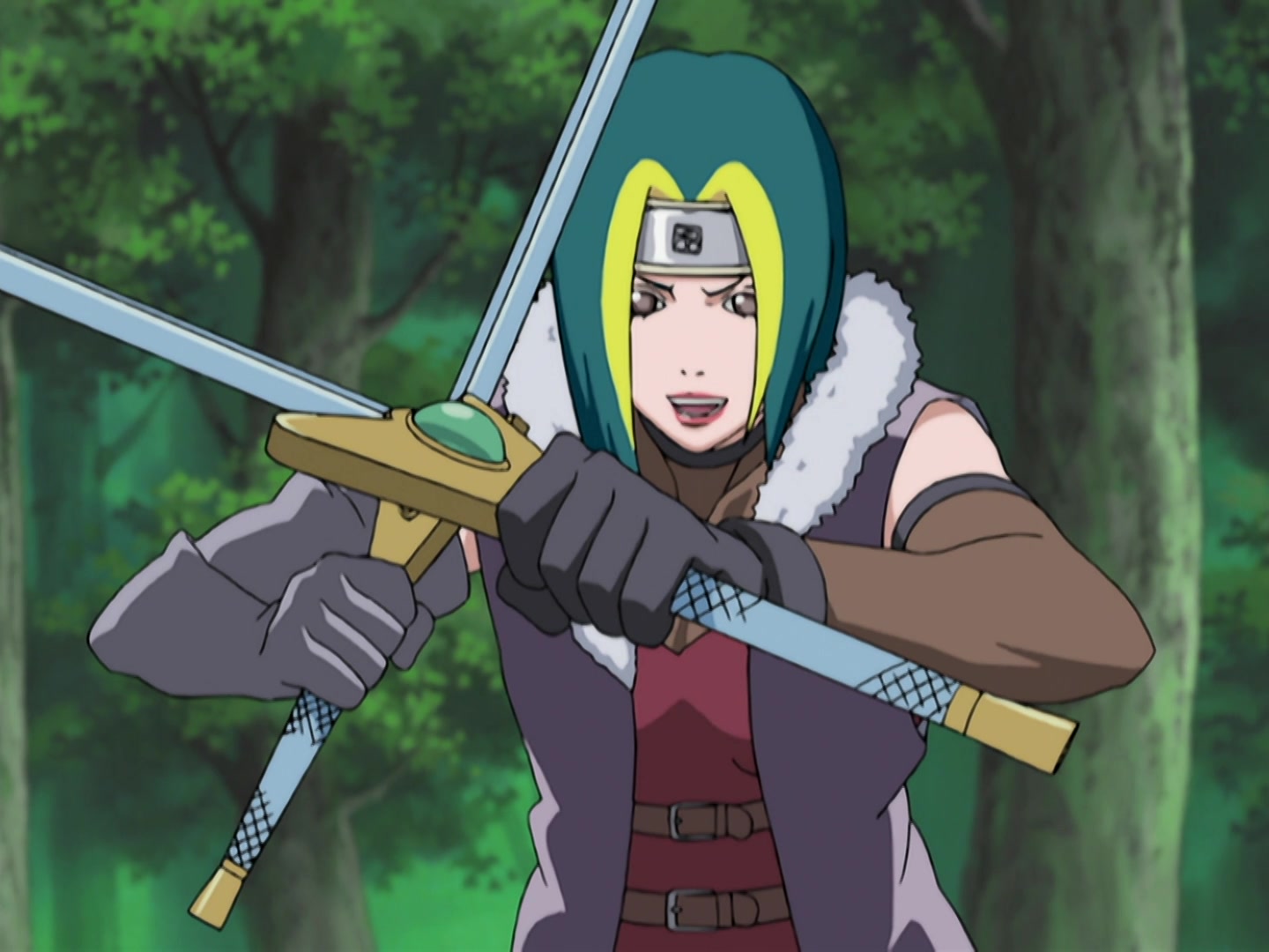 Naruto Ep 217: Sand Alliance with the Leaf Shinobi @ 08:09