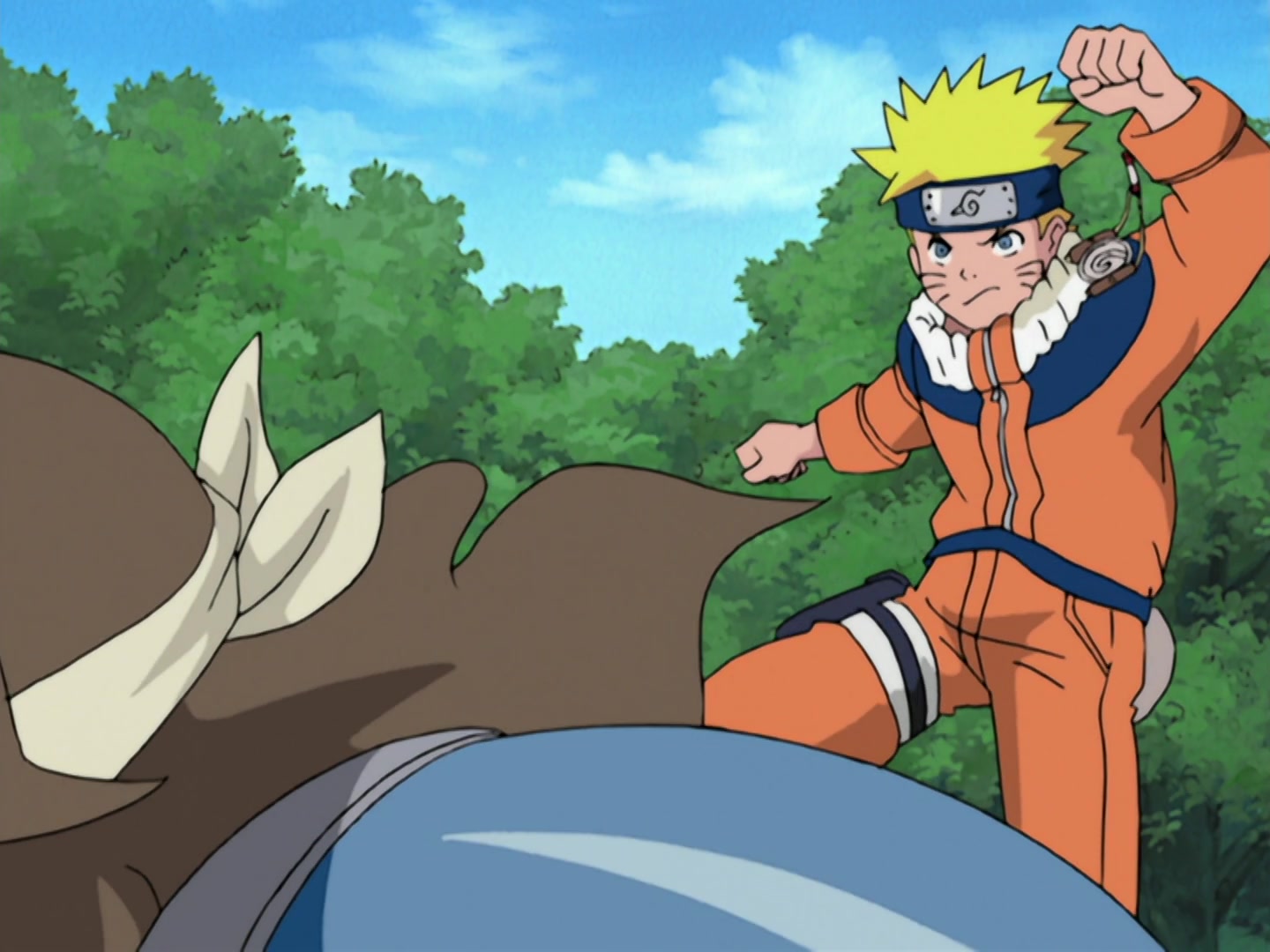 Naruto Ep 218: The Counterattack! @ 12:54
