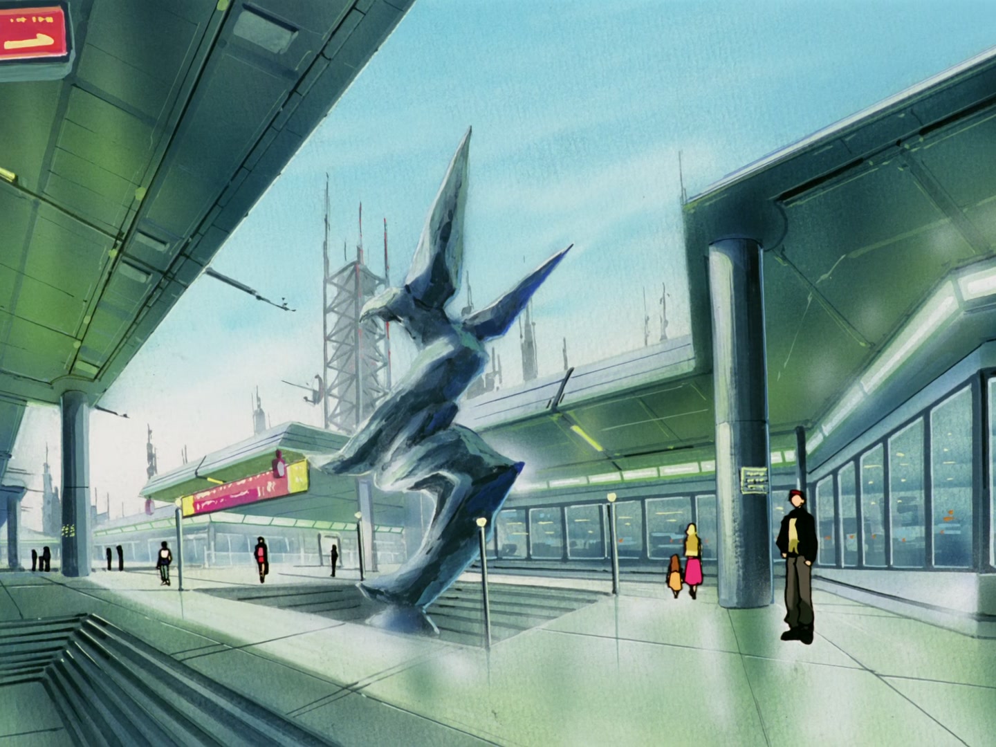 Outlaw Star Ep 6: The Beautiful Assassin @ 00:04:56