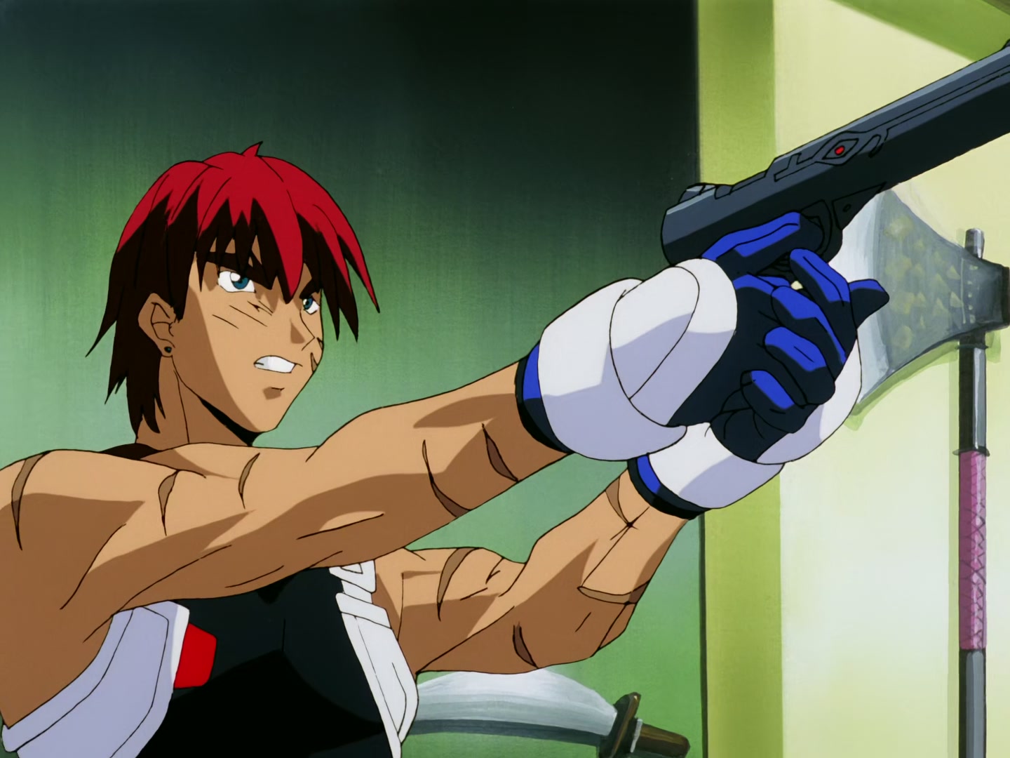 Outlaw Star Ep 6: The Beautiful Assassin @ 00:12:27