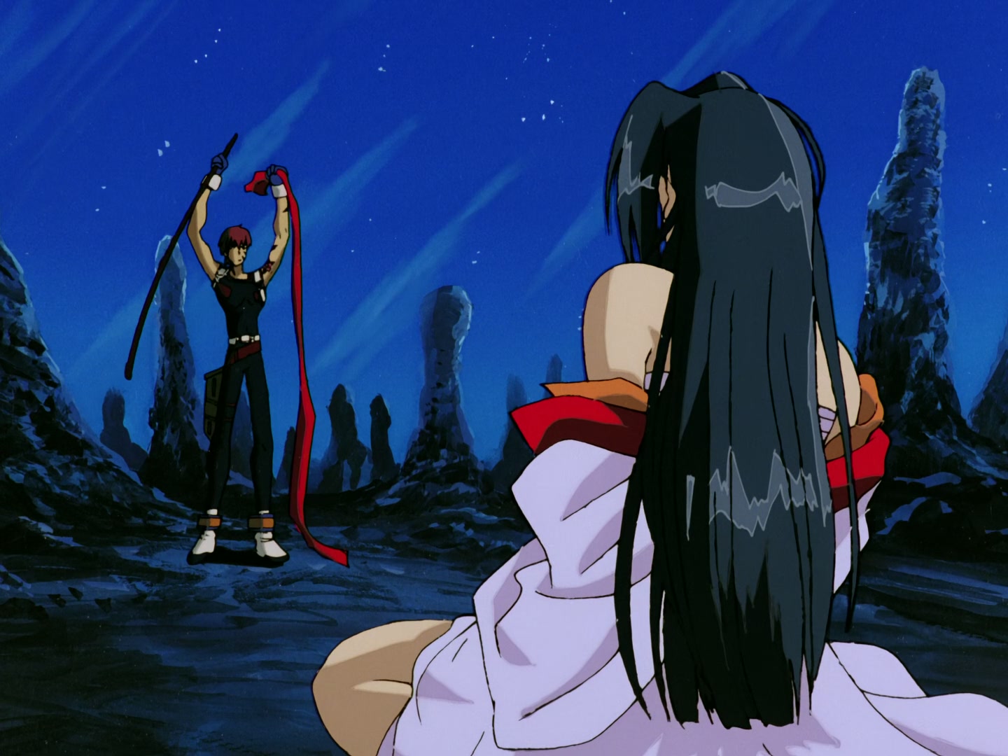 Outlaw Star Ep 6: The Beautiful Assassin @ 00:19:07