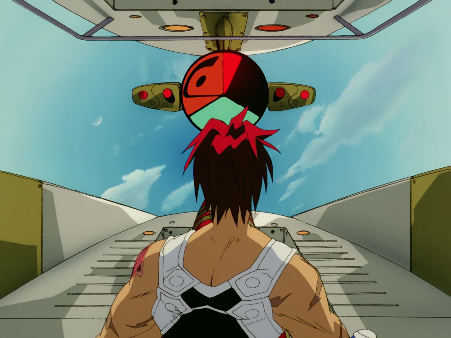 Outlaw Star Ep 7: Creeping Evil @ 00:04:44