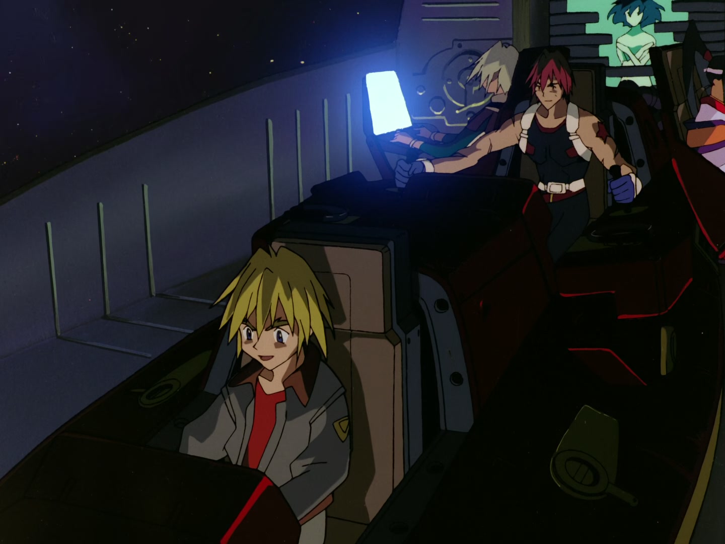 Outlaw Star Ep 20: Cats and Girls and Spaceships @ 00:04:38
