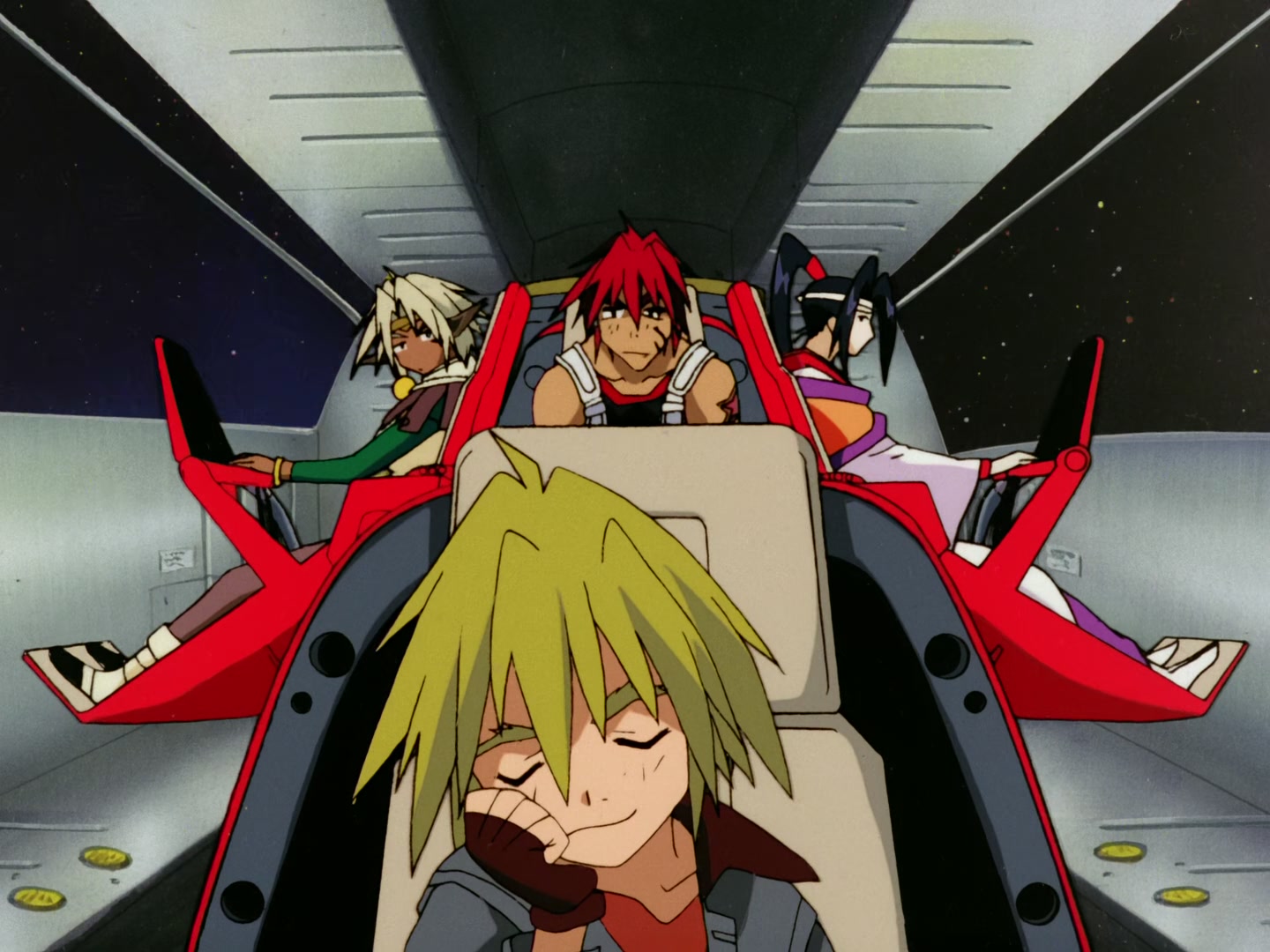 Outlaw Star Ep 20: Cats and Girls and Spaceships @ 00:06:41