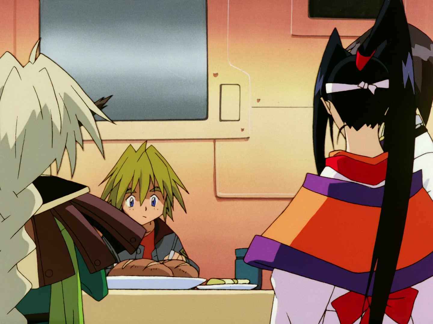 Outlaw Star Ep 20: Cats and Girls and Spaceships @ 00:13:00