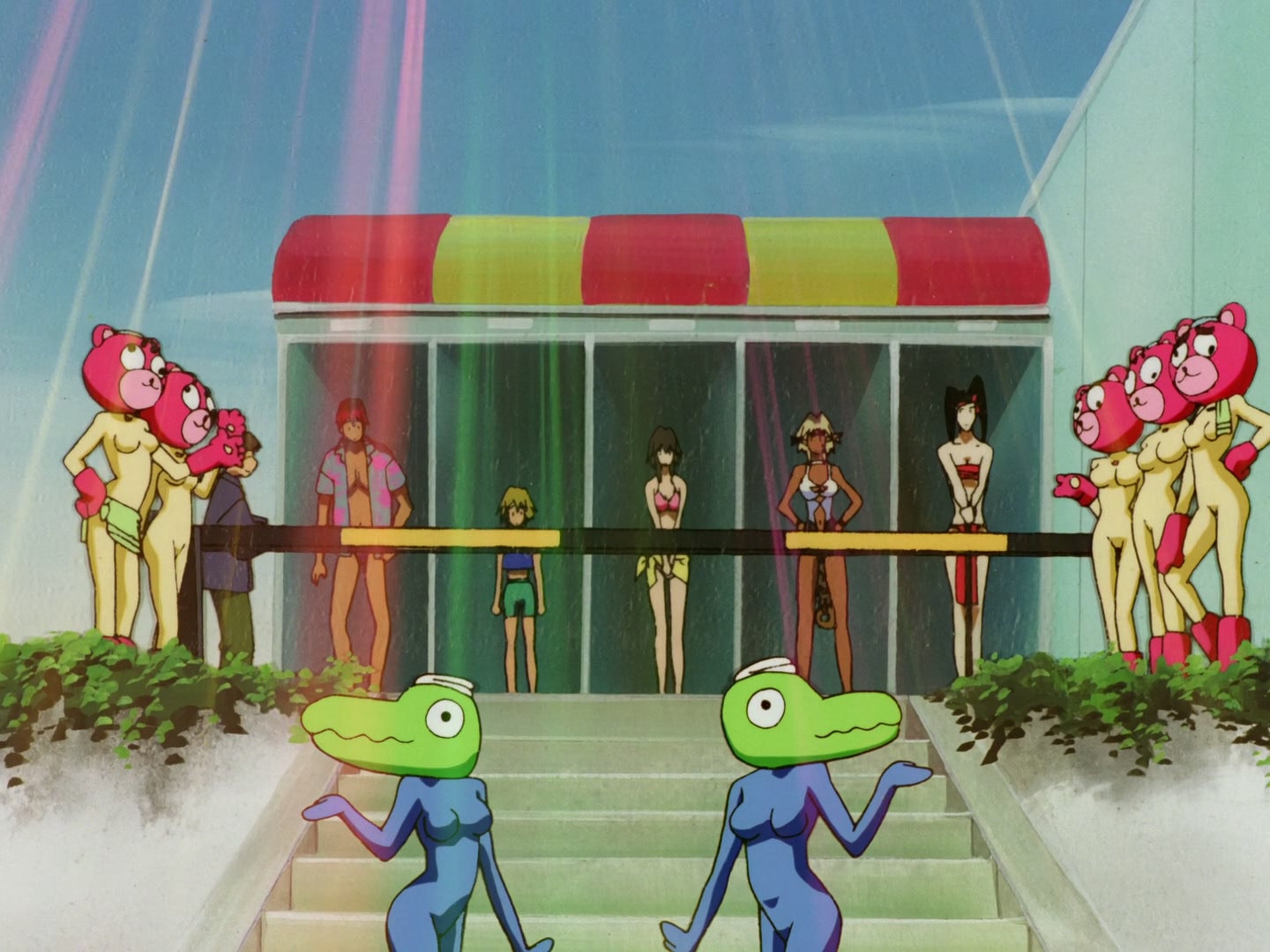 Outlaw Star Ep 23: Hot Springs Planet Tenrei @ 00:03:53