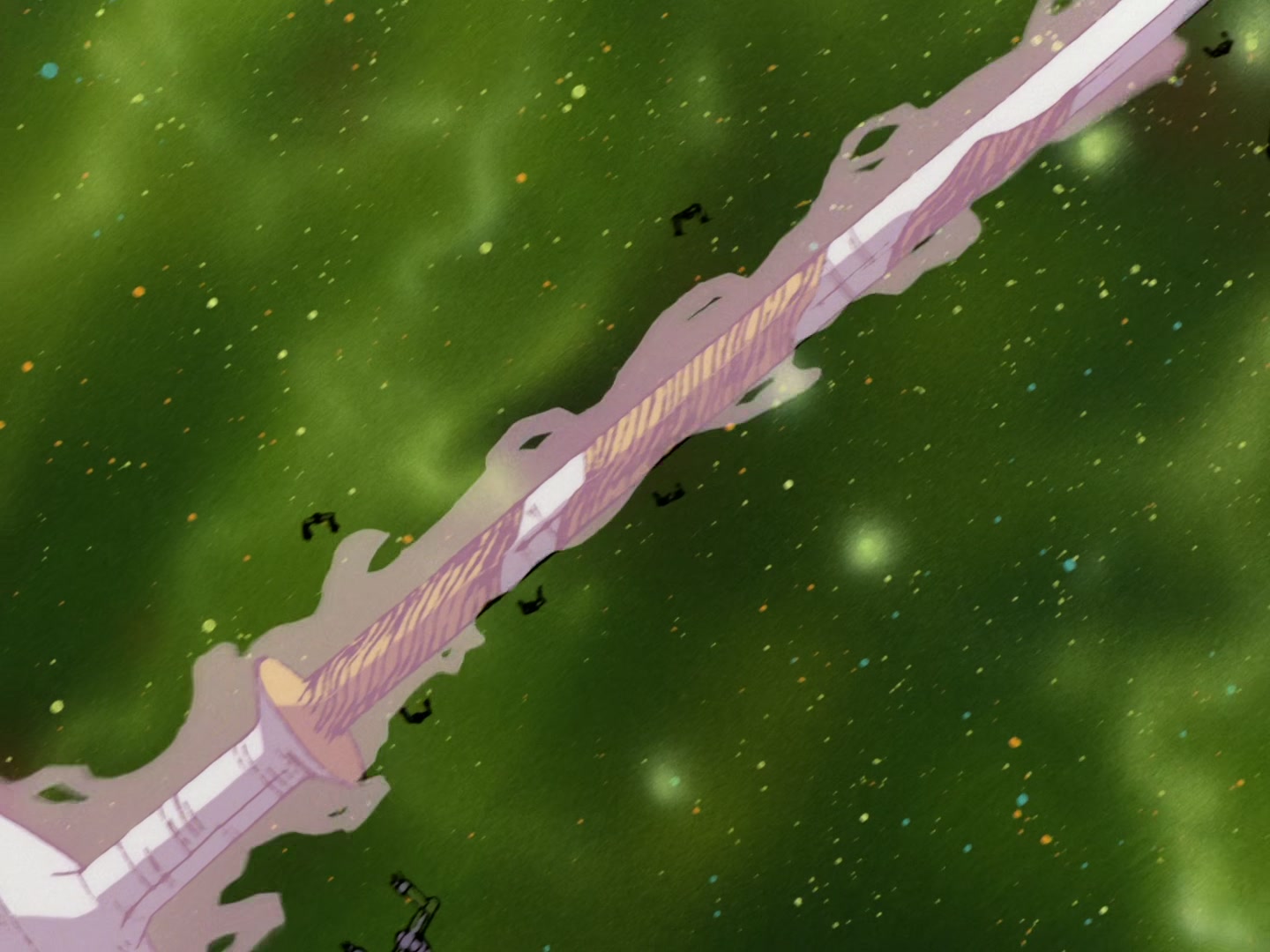 Outlaw Star Ep 24: Cutting the Galactic Leyline @ 00:05:51