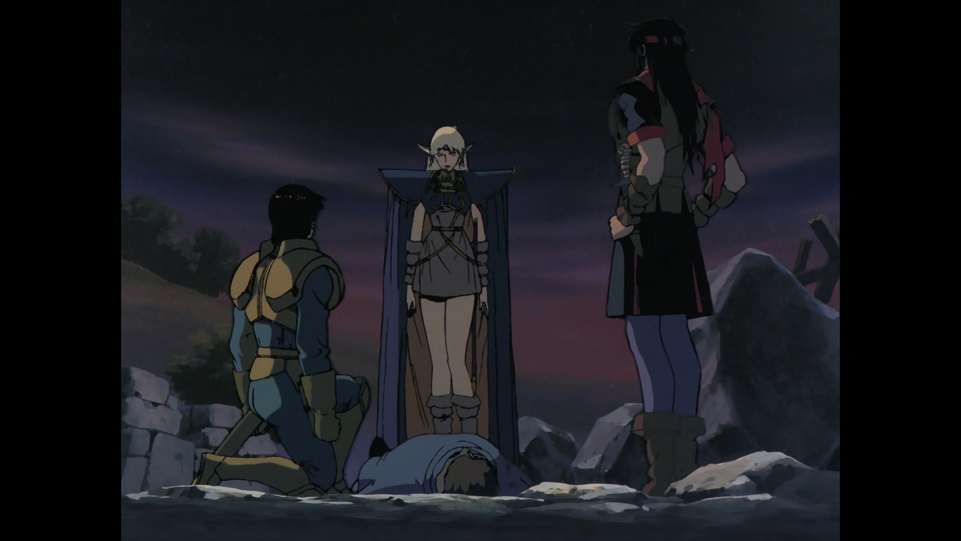 Record of Lodoss War Ep 6: The Sword of the Dark Emperor @ 00:05:35
