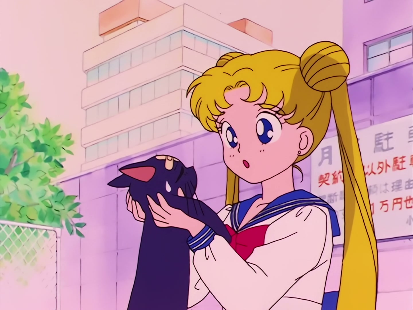 Sailor Moon Ep 1: The Crybaby Usagi's Magnificent Transformation @ 00:02:52