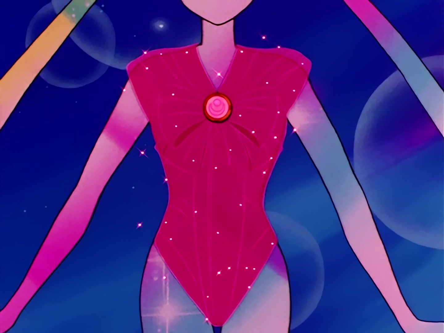 Sailor Moon Ep 1: The Crybaby Usagi's Magnificent Transformation @ 00:16:44