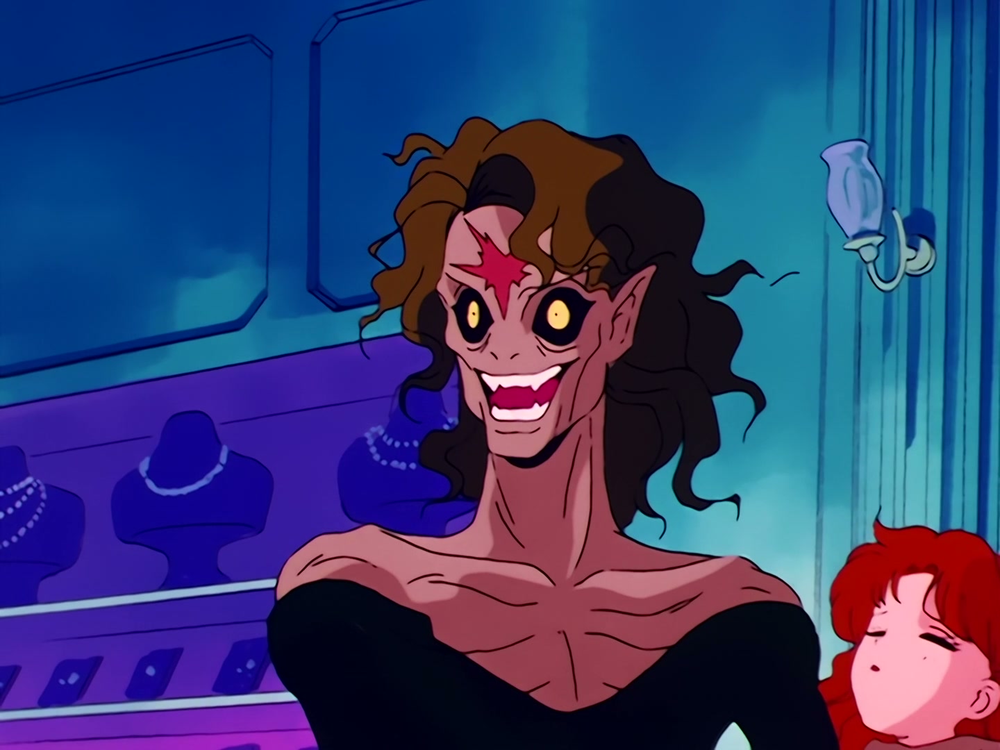 Sailor Moon Ep 1: The Crybaby Usagi's Magnificent Transformation @ 00:18:46