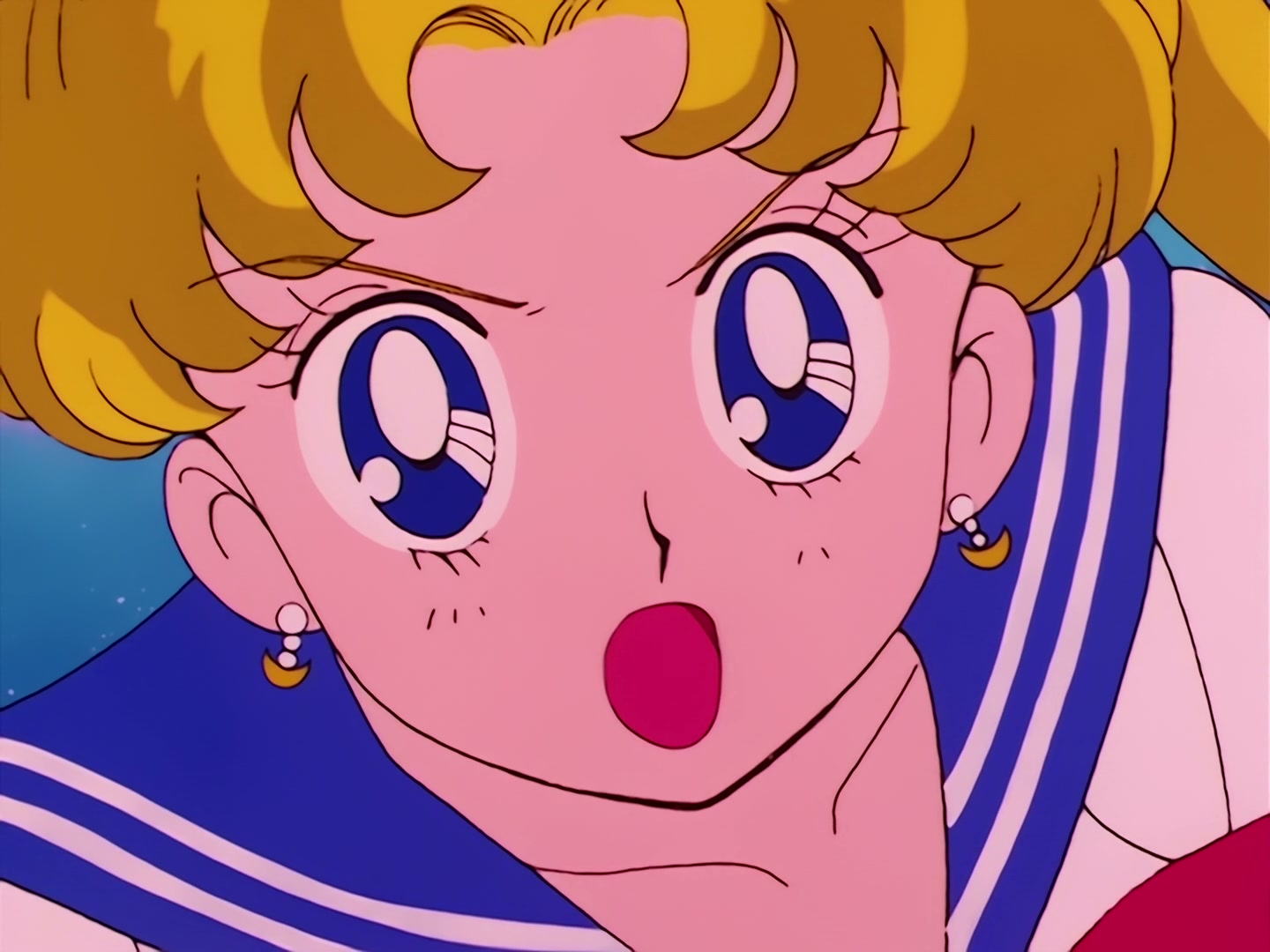 Sailor Moon Ep 1: The Crybaby Usagi's Magnificent Transformation @ 00:20:38