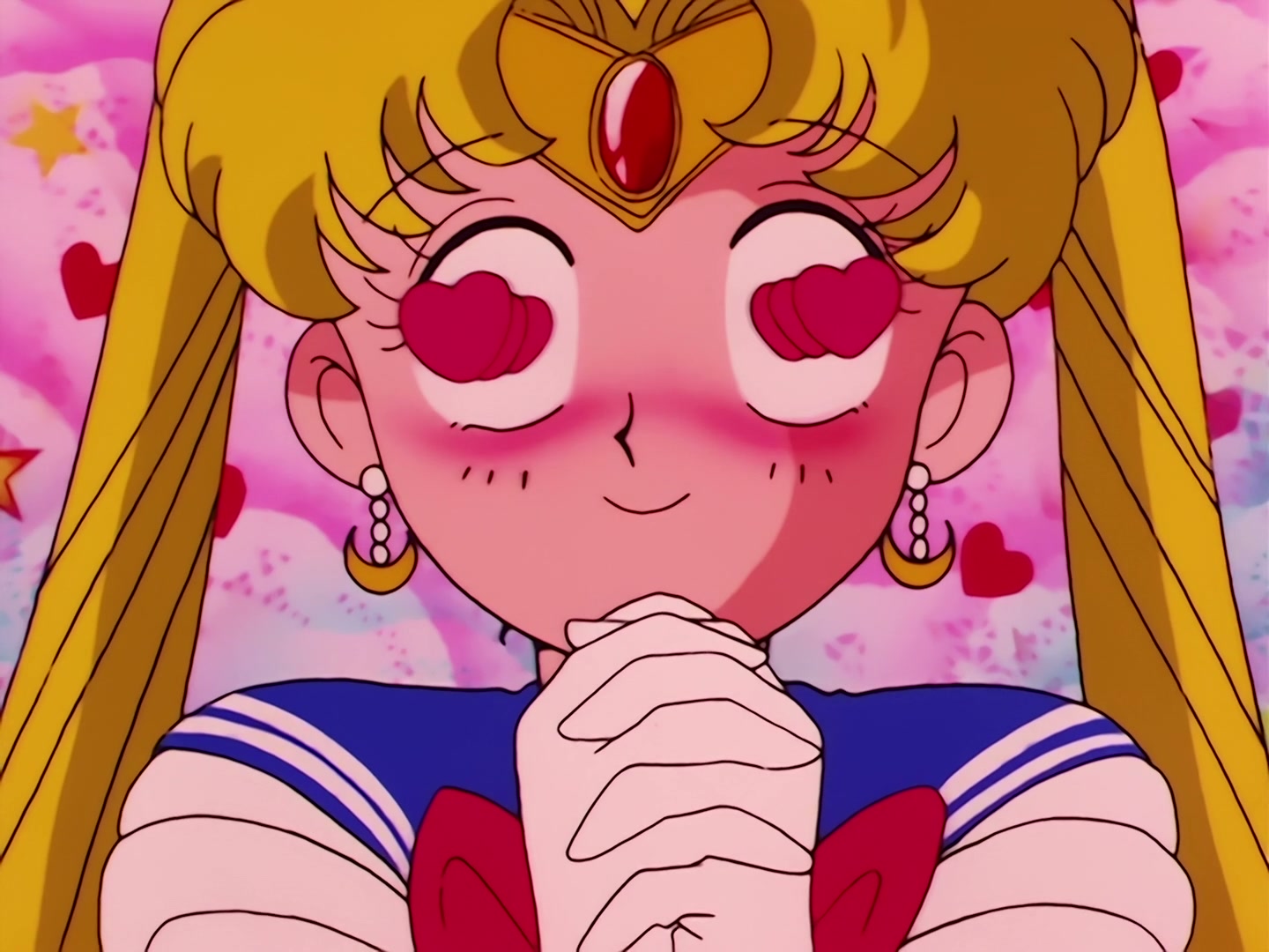 Sailor Moon Ep 1: The Crybaby Usagi's Magnificent Transformation @ 00:21:35