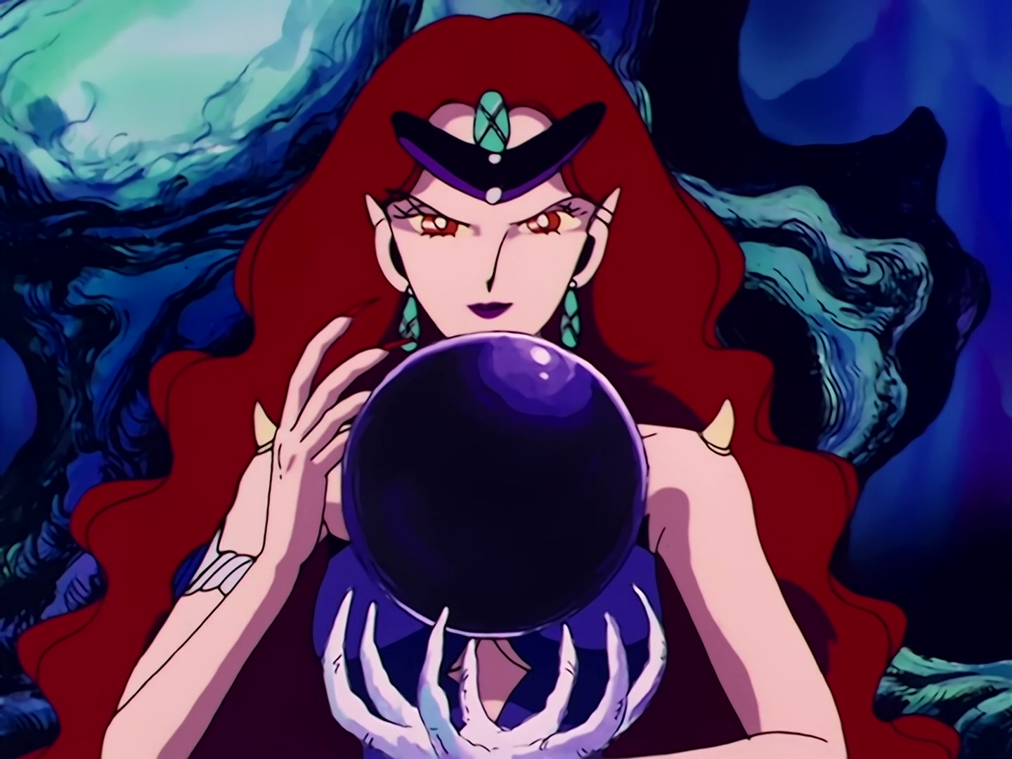 Sailor Moon Ep 2: Punishment Awaits! The House of Fortune is the Monster Mansion @ 00:03:35