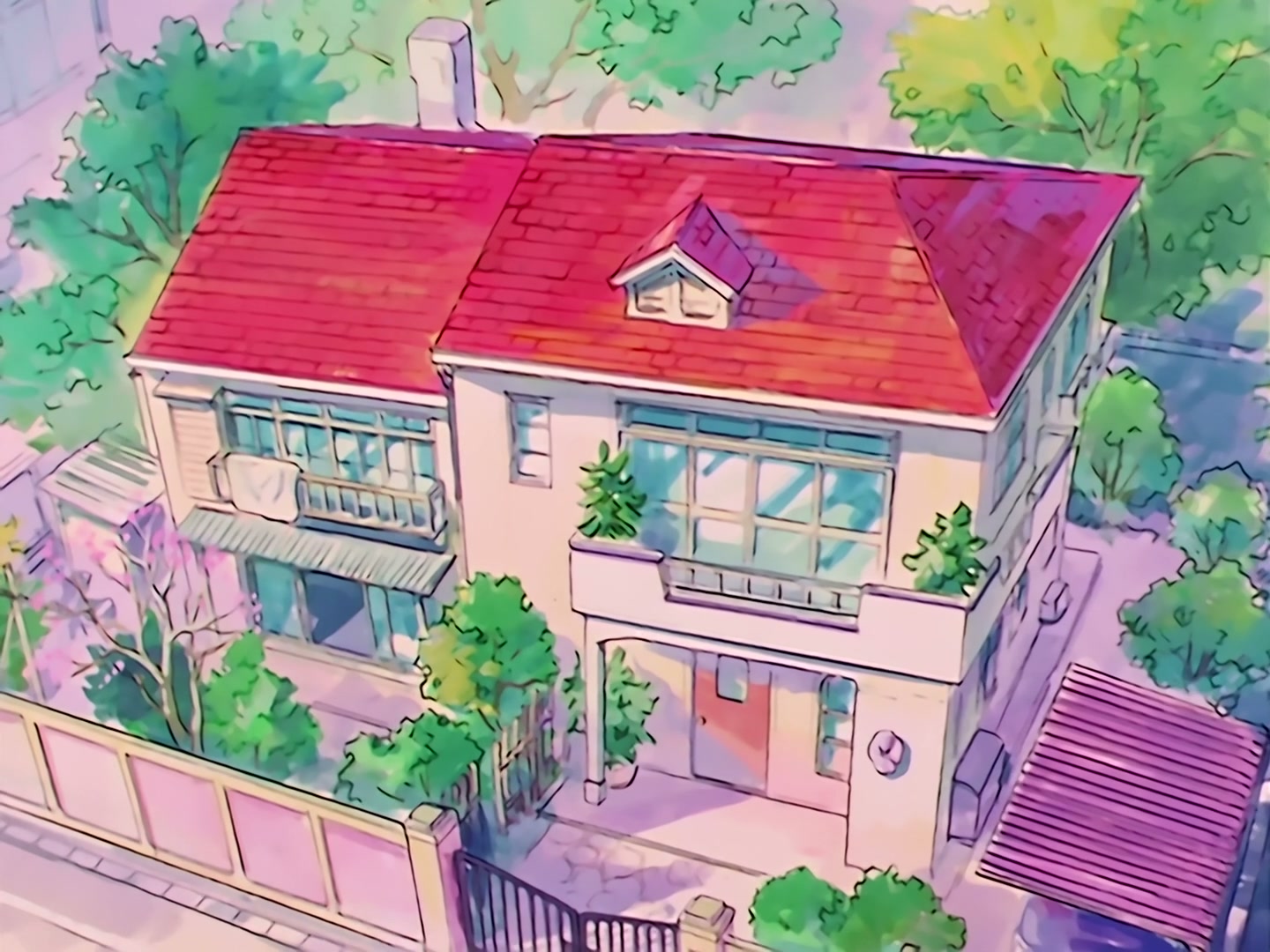 Sailor Moon Ep 2: Punishment Awaits! The House of Fortune is the Monster Mansion @ 00:03:44