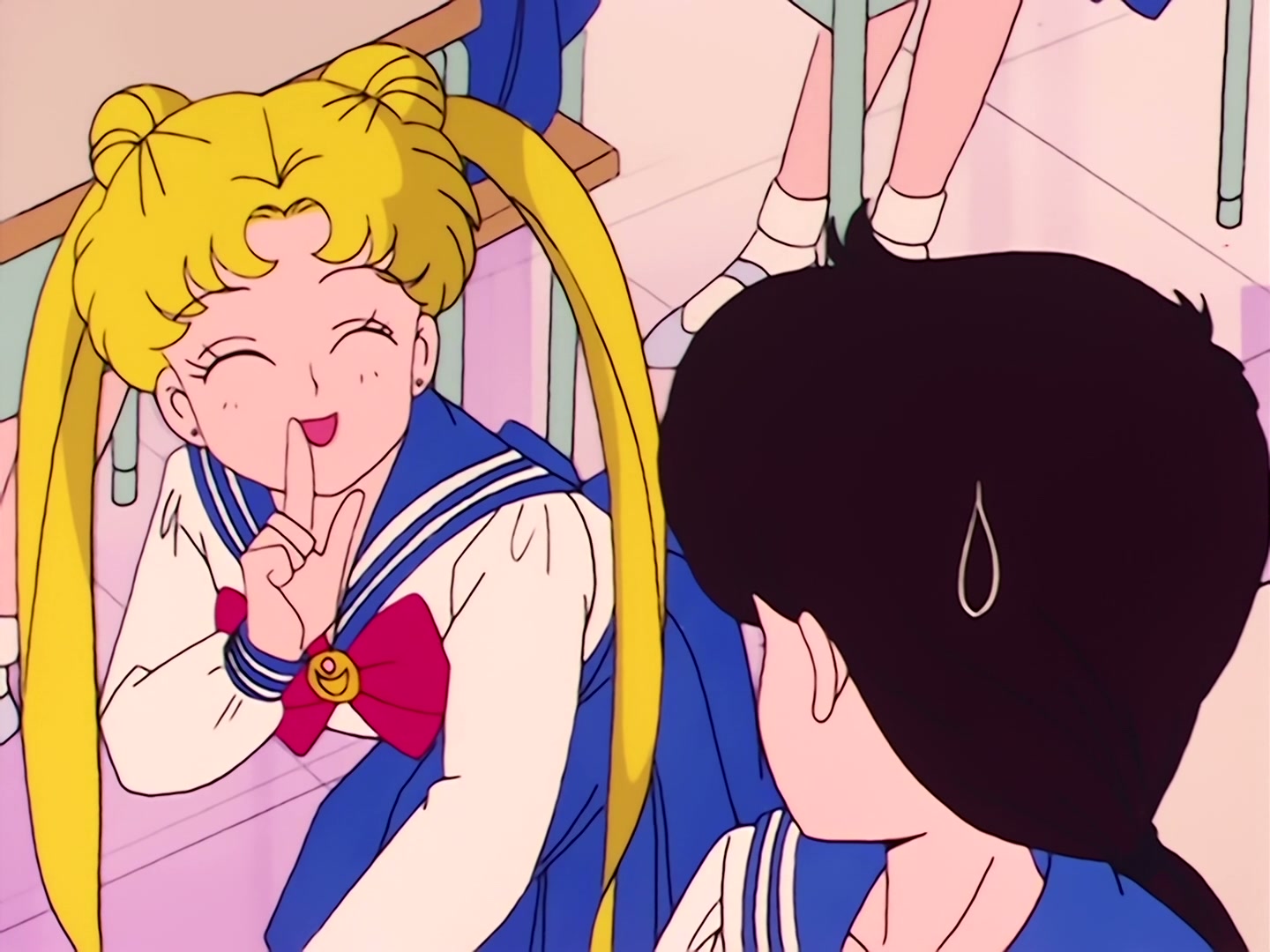 Sailor Moon Ep 2: Punishment Awaits! The House of Fortune is the Monster Mansion @ 00:04:40