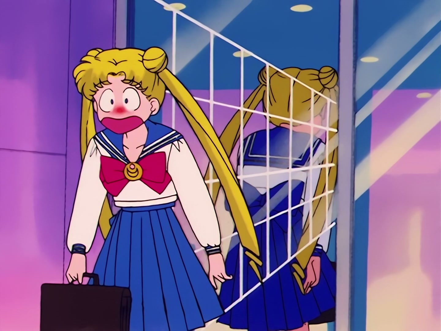 Sailor Moon Ep 2: Punishment Awaits! The House of Fortune is the Monster Mansion @ 00:07:20