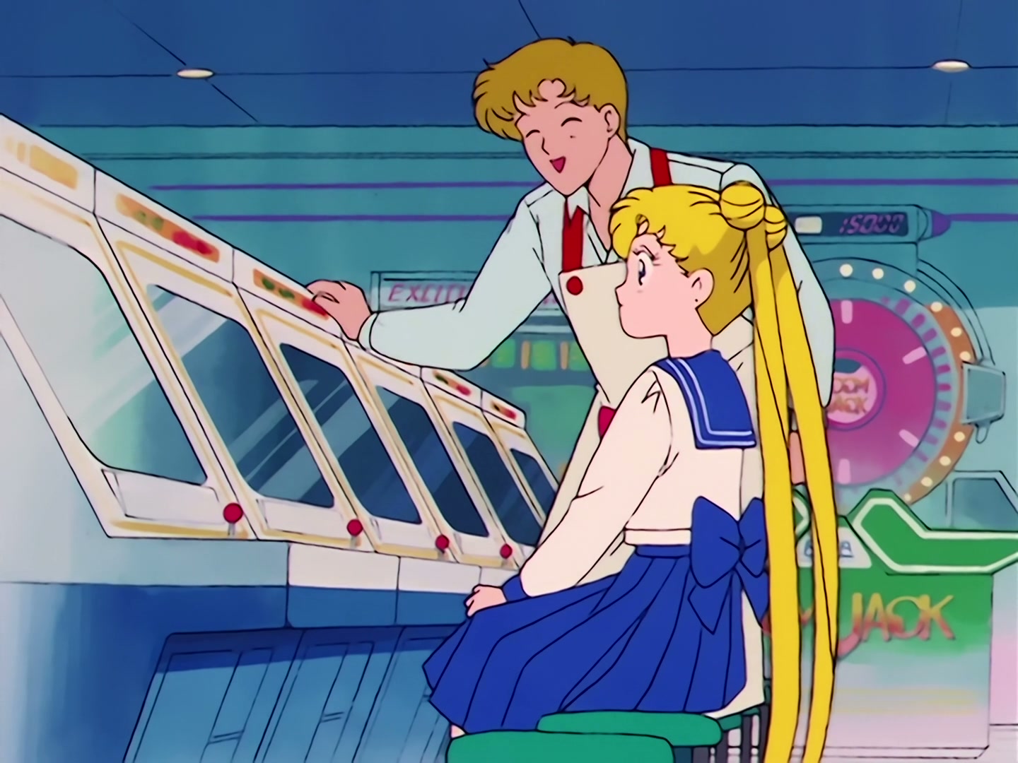 Sailor Moon Ep 2: Punishment Awaits! The House of Fortune is the Monster Mansion @ 00:07:55