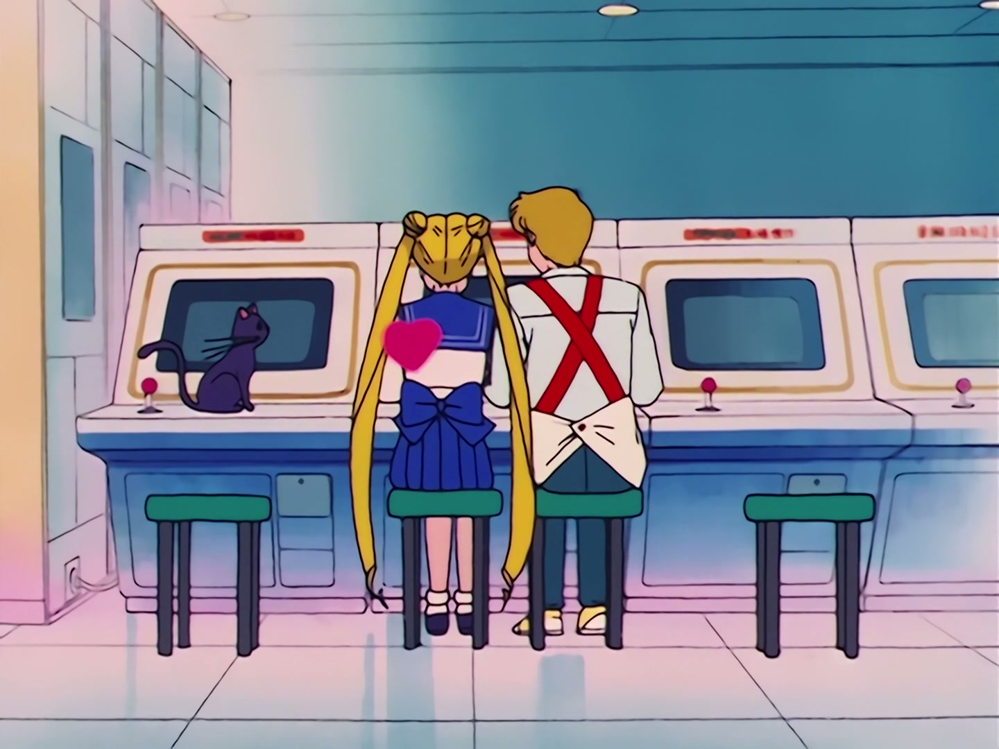 Sailor Moon Ep 2: Punishment Awaits! The House of Fortune is the Monster Mansion @ 00:08:17