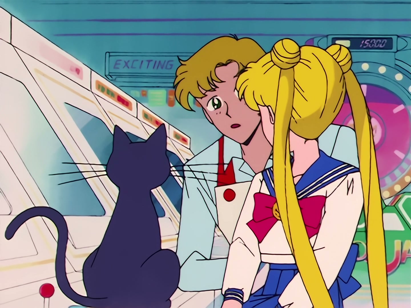 Sailor Moon Ep 2: Punishment Awaits! The House of Fortune is the Monster Mansion @ 00:08:30