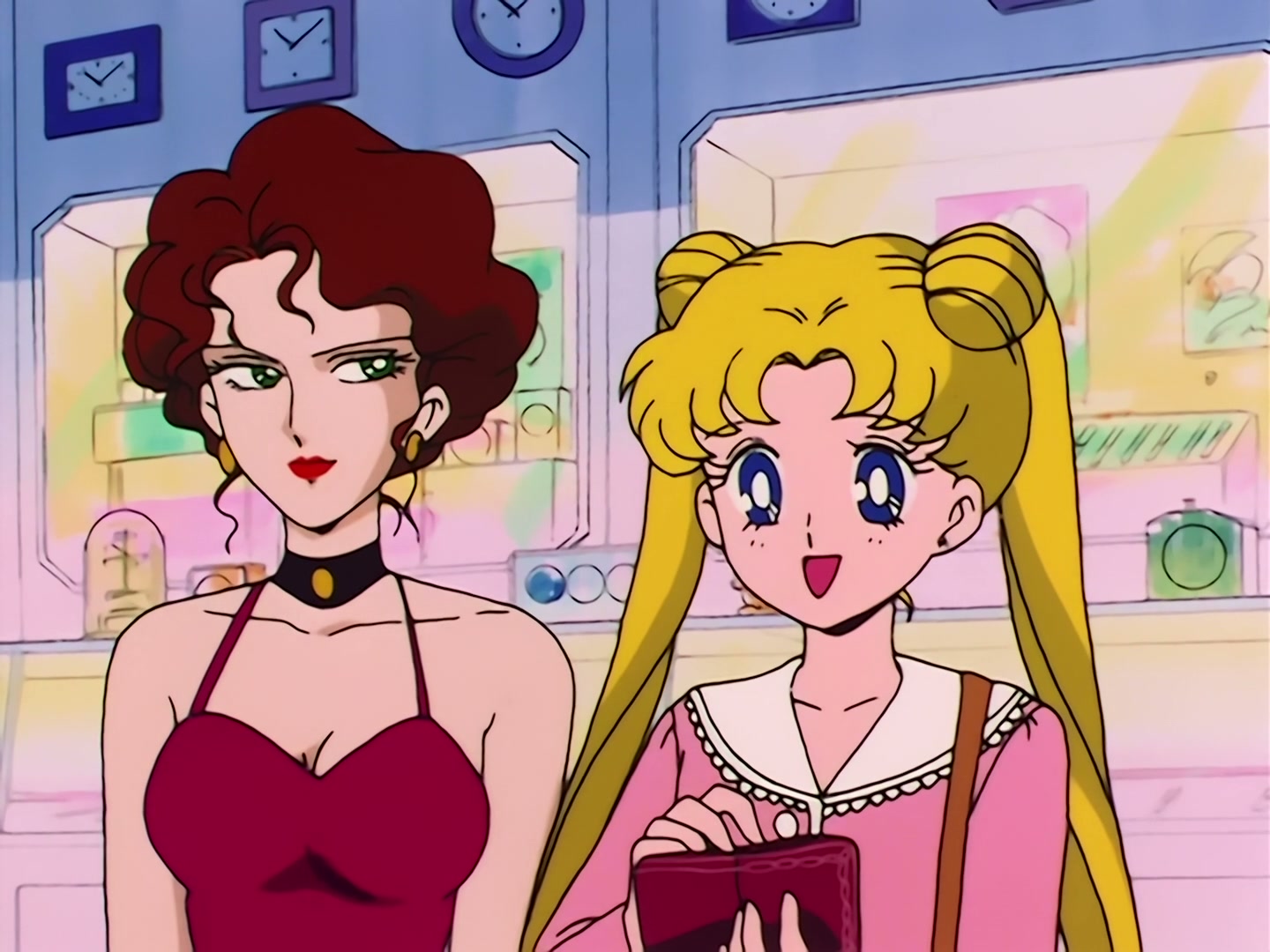 Sailor Moon Ep 9: Usagi's Disaster! Beware of the Clock of Confusion @ 00:05:28