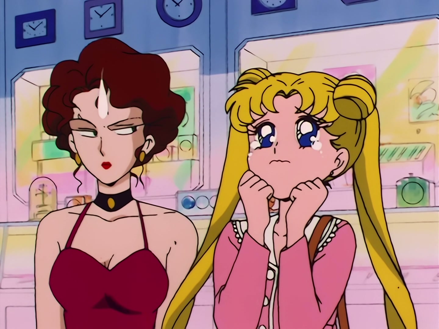 Sailor Moon Ep 9: Usagi's Disaster! Beware of the Clock of Confusion @ 00:05:36