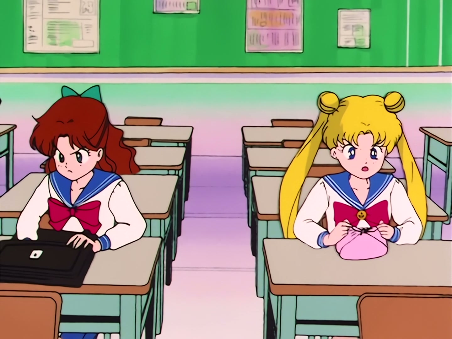 Sailor Moon Ep 9: Usagi's Disaster! Beware of the Clock of Confusion @ 00:08:38
